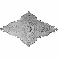 Ekena Melchor Diamond Ceiling Medallion CM70X43ML, 70-7/8"W x 43-3/4"H