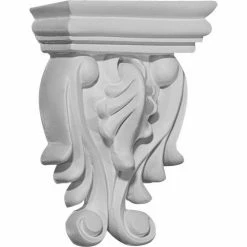 Ekena Odessa Corbel COR02X01X03OD, 2-5/8"W x 1-3/8"D x 3-5/8"H