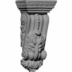 Ekena Granada Corbel COR02X01X05GR, 2-3/4"W x 1-5/8"D x 5-1/2"H