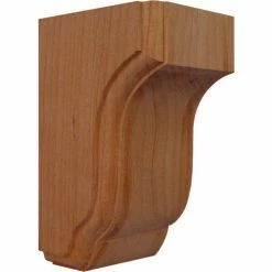 Ekena Capistrano Mission Corbel COR02X02X04CPCH, 2-1/2"W x 2-3/4"D x 4-1/2"H