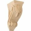 Ekena Small Fig Leaf Corbel COR02X03X06FILW, 2-5/8"W x 3-3/4"D x 6-5/8"H -Cheap Moulding & Millwork Store EKE COR02X03X06FILW