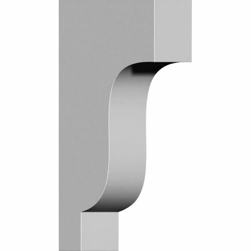 Ekena Traditional Corbel COR02X07X14TR, 2-7/8"W x 7-1/2"D x 14"H 3 Ekena Traditional Corbel COR02X07X14TR, 2-7/8"W x 7-1/2"D x 14"H