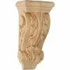 Ekena Small Farmingdale Acanthus Corbel COR03X02X07FRLW, 3-1/2"W x 2-7/8"D x 7-3/4"H -Cheap Moulding & Millwork Store EKE COR03X02X07FRLW