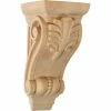 Ekena Medium Fig Leaf Corbel COR03X04X08FIMA, 3-3/4"W x 4-3/8"D x 8-1/2"H -Cheap Moulding & Millwork Store EKE COR03X04X08FIMA