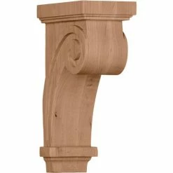Ekena Scroll Corbel COR03X05X09SCAL, 3-1/4"W x 5"D x 9"H