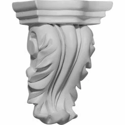 Ekena Blackthorne Corbel COR04X02X05BL, 4-1/4"W x 2-5/8"D x 5-3/4"H