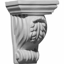 Ekena Tirana Corbel COR04X03X06TI, 4-5/8"W x 3"D x 6-3/8"H