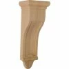 Ekena Arts And Crafts Corbel COR04X04X12ARCH, 4"W x 4"D x 12"H -Cheap Moulding & Millwork Store EKE COR04X04X12ARCH