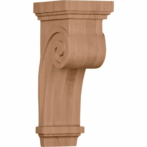 Ekena Scroll Corbel COR04X05X12SCAL, 4-1/2"W x 5-5/8"D x 12"H 3 Ekena Scroll Corbel COR04X05X12SCAL, 4-1/2"W x 5-5/8"D x 12"H