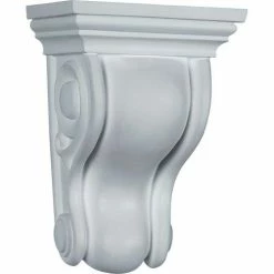 Ekena Traditional Curved Corbel COR04X06X03TR, 4-3/4"W x 3-1/2"D x 6-3/4"H