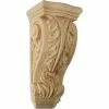 Ekena Medium Farmingdale Acanthus Corbel COR05X04X12FRMA, 5-1/4"W x 4-3/4"D x 12"H