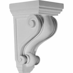 Ekena Devon Corbel COR05X05X09DE, 5-1/4"W x 5-1/4"D x 9-1/2"H