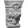 Ekena Rose Corbel COR06X03X10RO, 6-1/2"W x 3-5/8"D x 10-1/8"H -Cheap Moulding & Millwork Store EKE COR06X03X10RO