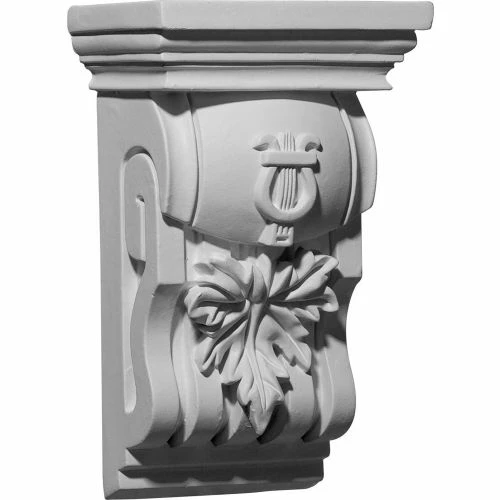 Ekena Oak Leaf Corbel COR06X04X10OA, 6-3/4"W x 4-3/8"D x 10-3/4"H 3 Ekena Oak Leaf Corbel COR06X04X10OA, 6-3/4"W x 4-3/8"D x 10-3/4"H