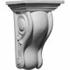 Ekena Holmdel Smooth Scroll Corbel COR06X05X10HO, 6-5/8"W x 5-1/4"D x 10"H -Cheap Moulding & Millwork Store EKE COR06X05X10HO