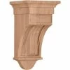 Ekena Raised Fluting Corbel COR06X06X12RARW, 6-1/2"W x 6-1/2"D x 12"H -Cheap Moulding & Millwork Store EKE COR06X06X12RARW