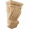 Ekena Traditional Leaf Corbel COR07X03X10TRCH, 7"W x 3-1/2"D x 11"H -Cheap Moulding & Millwork Store EKE COR07X03X10TRCH