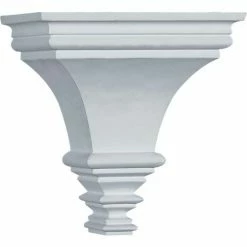 Ekena Traditional Sconce Corbel COR07X07X05TR, 7-1/8"W x 5-1/8"D x 7-1/2"H