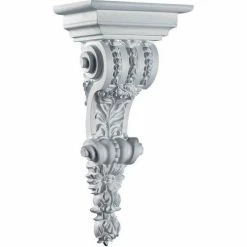 Ekena Marseille Corbel COR09X20X06MA, 9-1/2"W x 6-5/8"D x 20-1/8"H