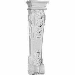 Ekena Monique Corbel COR10X05X37MO, 10-1/8"W x 5-7/8"D x 37"H