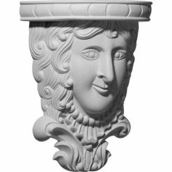 Ekena Angel Corbel COR11X05X13AN, 11-1/8"W x 5-1/2"D x 13-3/8"H