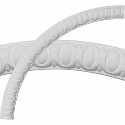 Ekena Middlesborough Egg & Dart Ceiling Ring CR22MD, 22-3/4"OD x 20-1/4"ID x 1-1/4"W x 1/2"D