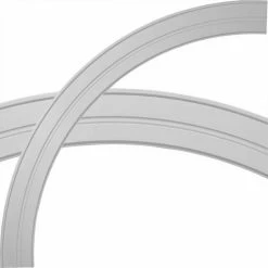 Ekena Legacy Ceiling Ring CR86LE, 87-1/2"OD x 79-1/4"ID x 4-1/8"W x 1-1/2"D