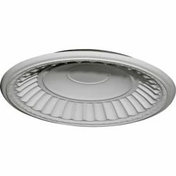 Ekena Dublin Recessed Mount Ceiling Dome DOME26DU, 26-7/8"OD x 25"ID x 3-7/8"D x 3-1/4"