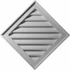 Ekena Diamond Gable Vent Louver GVDI34X34D, 34"W x 34"H, Decorative -Cheap Moulding & Millwork Store EKE GVDI34X34D