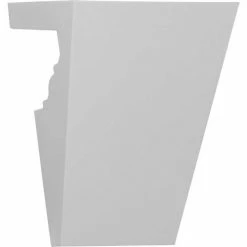 Ekena Amsterdam Keystone For Use With CRH07BTX KEY05X07X04AM, 5-3/4"W x 7-1/2"H x 4"D