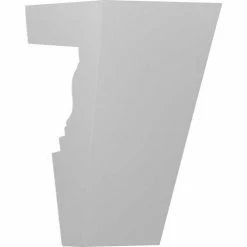 Ekena Ashford Keystone For Use With CRH12X KEY08X13X08AS, 8"W x 13-1/2"H x 8"D