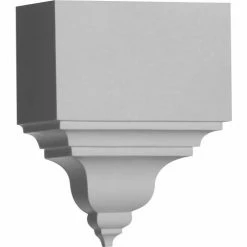 Ekena Coupling For Moulding Profiles MDB03X03BI, 3-1/8"D x 7-3/4"HP And 3-7/8"H