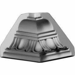 Ekena Inside Corner For Moulding MLD02X03X04EG MIC03X02EG, 3-1/8"D x 2-3/4"H