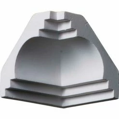 Ekena Inside Corner For Moulding MLD03X03X05BU MIC03X03BU, 3-3/4"D x 3-1/4"H