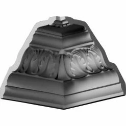 Ekena Inside Corner For Moulding MLD06X05X08TI MIC05X06TI, 5-1/8"D x 6-7/8"H