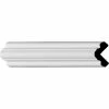 Ekena Bradford Smooth Corner Moulding MLD01X01X02BR, 1-1/2"H x 1-1/2"D x 2-1/8"F x 94-1/2"L -Cheap Moulding & Millwork Store EKE MLD01X01X02BR