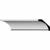 Ekena Reece Traditional Smooth Crown Moulding MLD02X01X02RE, 2"H x 1-7/8"D x 2-3/4"F x 94-1/2"L -Cheap Moulding & Millwork Store EKE MLD02X01X02RE