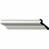 Ekena Anthony Smooth Crown Moulding MLD02X02X03AT, 2-1/2"H x 2-1/8"D x 3-3/4"F x 94-1/2"L -Cheap Moulding & Millwork Store EKE MLD02X02X03AT