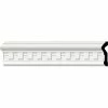 Ekena Munich Dentil Chair Rail Moulding MLD03X01MU, 3-1/2"H x 1"D x 96"L