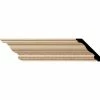 Ekena Andrea Rope Carved Wood Crown Moulding MLD03X03X05ADMA, 3-1/2"H x 3-5/8"D x 5"F x 96"L -Cheap Moulding & Millwork Store EKE MLD03X03X05ADMA