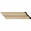Ekena Lanarkshire Carved Wood Crown Moulding MLD03X03X05LAAL, 3-5/8"H x 3-1/2"D x 5"F x 96"L -Cheap Moulding & Millwork Store EKE MLD03X03X05LAAL