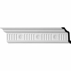 Ekena Edwards Crown Moulding MLD04X02X05ED, 4"H x 2-7/8"D x 5"F x 96"L