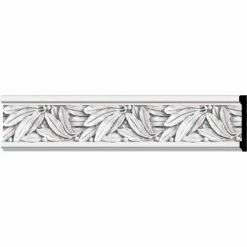 Ekena Brontes Chair Rail Moulding MLD05X01BO, 5"H x 1-3/8"D x 96"L