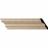 Ekena Bedford Carved Wood Crown Moulding MLD05X04X06BEMA, 5-1/2"H x 4"D x 6-3/4"F x 96"L