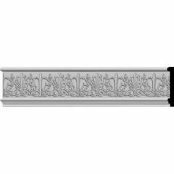 Ekena Monique Chair Rail Moulding MLD07X01MO, 7"H x 1"D x 96"L