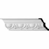 Ekena Artis Crown Moulding MLD07X06X09AR, 7-3/8"H x 6-1/8"D x 9-5/8"F x 96 "L