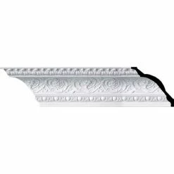 Ekena Hillsborough Rococo Crown Moulding MLD09X10X14HI, 9-7/8"H x 10-5/8"D x 14-1/2"F x 96"L