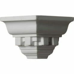 Ekena Outside Corner For Moulding MLD02X02X03DE MOC02X02DE, 2-3/4"D x 2-3/4"H