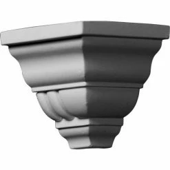 Ekena Outside Corner For Moulding MLD03X02X04GO MOC02X03GO, 2-3/4"D x 3-1/8"H