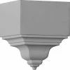 Ekena Outside Corner For Moulding Profiles MOC03X03BI, 3-1/8"D x 7-3/4"HP And 3-7/8"H -Cheap Moulding & Millwork Store EKE MOC03X03BI